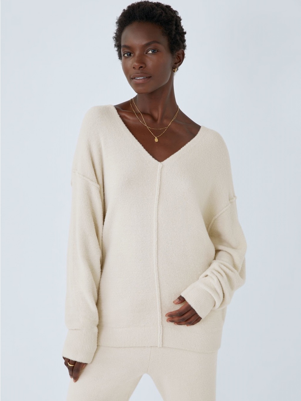Aritzia Wilfred Hush Sweater - Cream